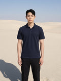 Rich Forever V-Neck Polo — Men's