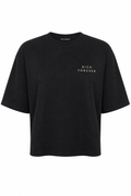 Rich Forever Oversize Tee — Black