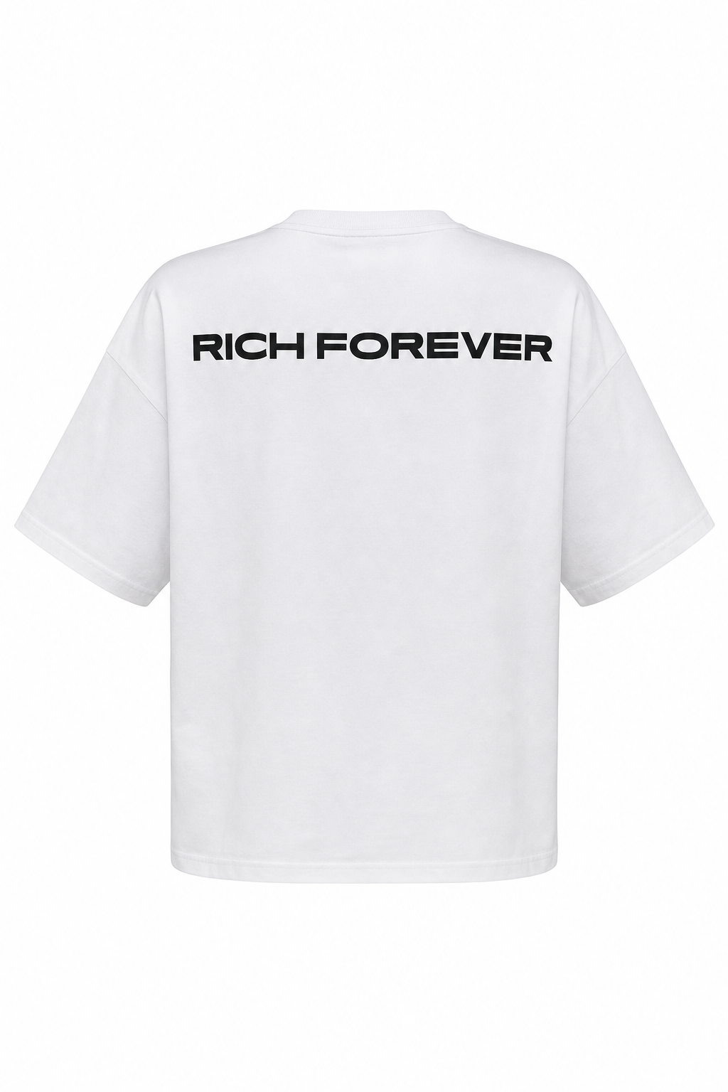 Rich Forever Oversize Tee — White